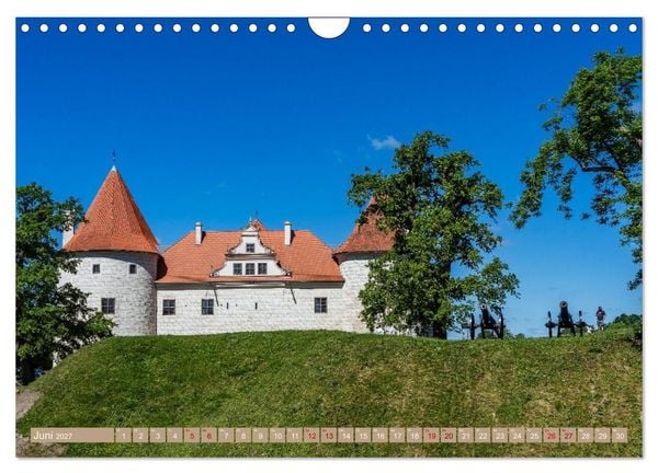 Produktbild: Historisches Baltikum (Wandkalender 2027 DIN A4 quer), CALVENDO Monatskalender