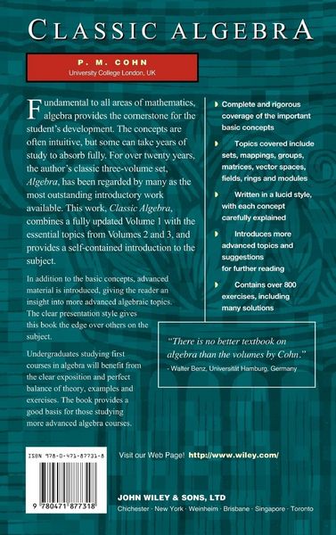 Produktbild: Classic Algebra