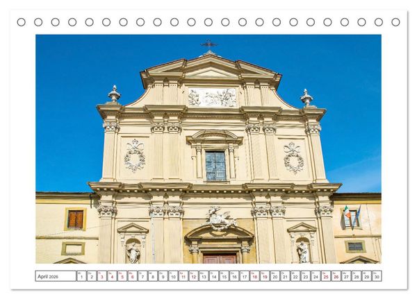 Produktbild: Florenz - Reiseziel in der Toskana (Tischkalender 2026 DIN A5 quer), CALVENDO Monatskalender