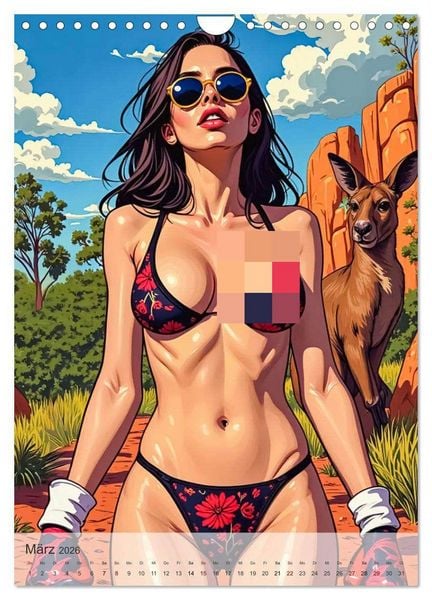 Produktbild: Spicy World - Hei&szlig;es Australien (Wandkalender 2026 DIN A4 hoch), CALVENDO Monatskalender