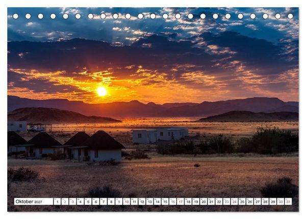 Produktbild: Namibia - Farben und Licht (Tischkalender 2027 DIN A5 quer), CALVENDO Monatskalender