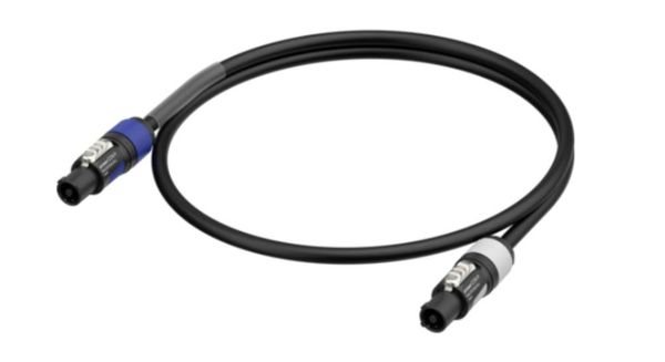 Produktbild: Neutrik 1036417 Strom Anschlusskabel Schwarz 3m