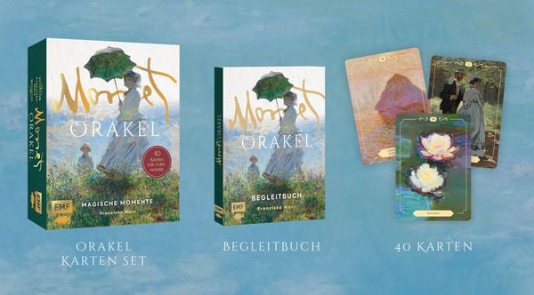 Produktbild: Orakel-Kartenset: Magische Momente &ndash; Das Monet-Orakel
