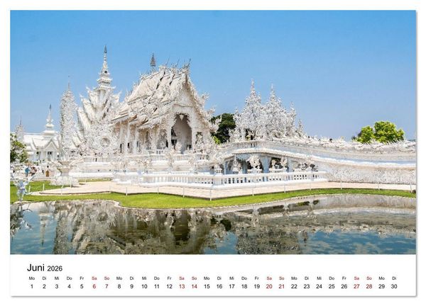 Produktbild: Sehnsuchtsland Thailand (Wandkalender 2026 DIN A2 quer), CALVENDO Monatskalender