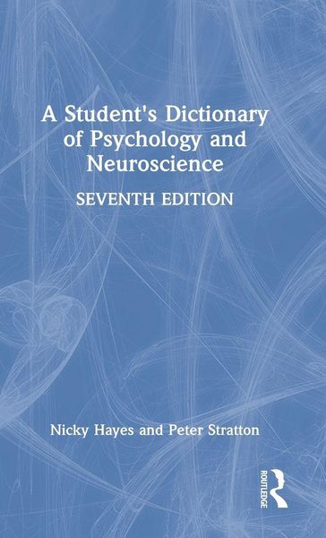 Produktbild: A Student's Dictionary of Psychology and Neuroscience