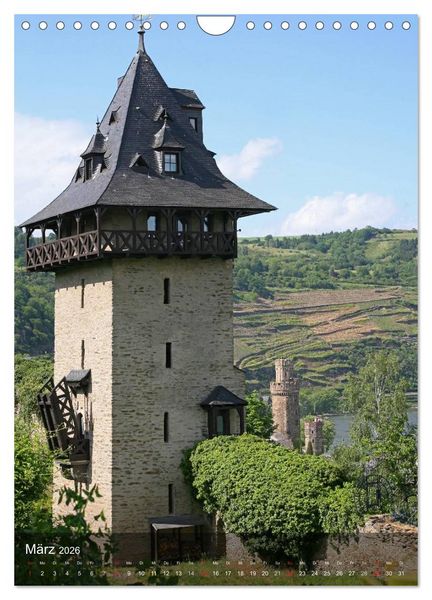 Produktbild: Oberwesel am Rhein (Wandkalender 2026 DIN A4 hoch), CALVENDO Monatskalender