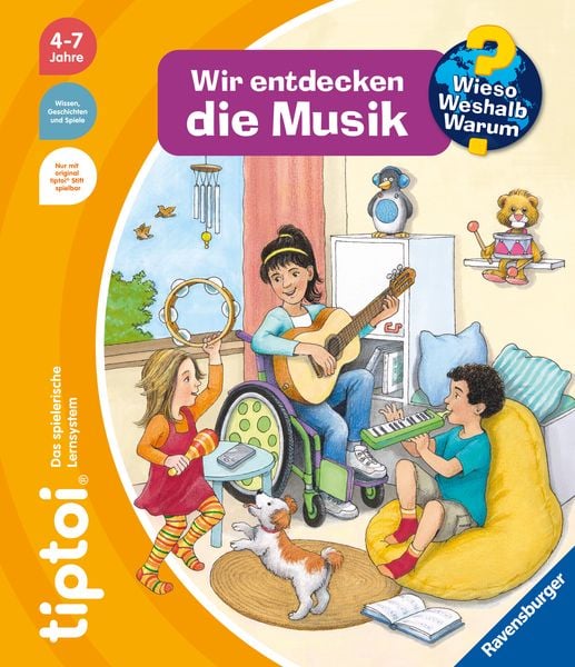 Ravensburger - tiptoi Wieso? Weshalb? Warum? Wir entdecken die Musik