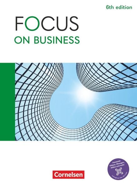 Produktbild: Focus on Business B1/B2 - 6th edition - Schulbuch mit digitalen Medien