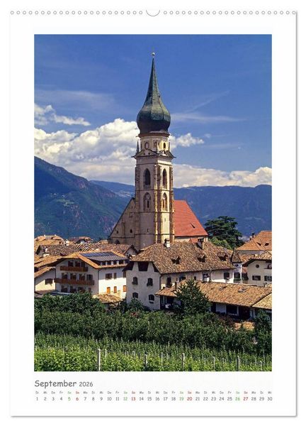 Produktbild: S&uuml;dtirol - Ein Erlebnis f&uuml;r das Auge (Wandkalender 2026 DIN A2 hoch), CALVENDO Monatskalender