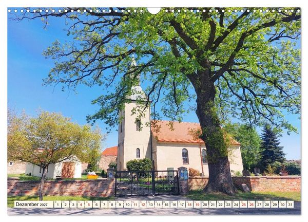 Produktbild: Brandenburg - Drei D&ouml;rfer im Naturpark Nuthe-Nieplitz - Fresdorf, St&uuml;cken, K&ouml;rzin (Wandkalender 2027 DIN A3 quer), CALVENDO Monatskalender