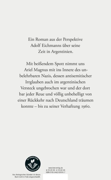 Produktbild: Das zweite Leben des Adolf Eichmann