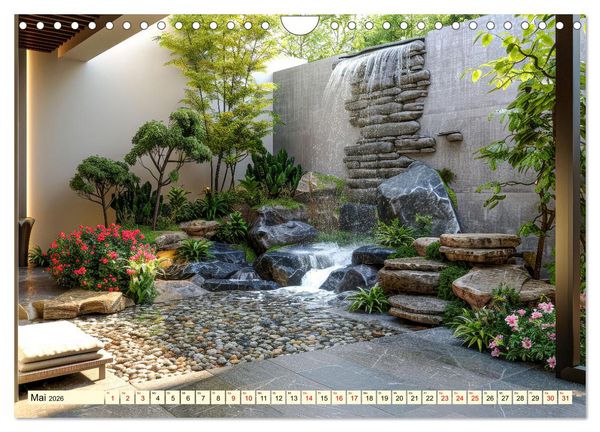 Produktbild: Biophilic Design - Verbundenheit mit der Natur (Wandkalender 2026 DIN A4 quer), CALVENDO Monatskalender