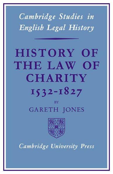 Produktbild: History of the Law of Charity, 1532-1827