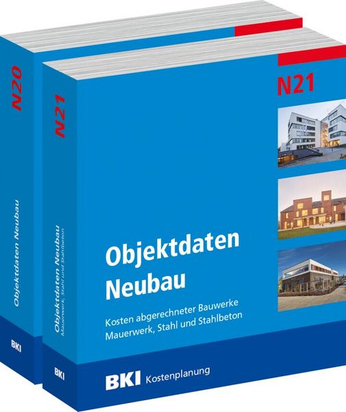 Produktbild: Buchpaket: BKI Objektdaten Neubau N20 + N21