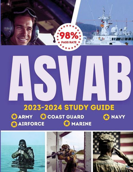 Produktbild: ASVAB Study Guide 2023-2024