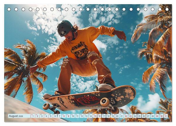 Produktbild: Epic Adrenaline Moments (Desk Calendar 2026 DIN A5 landscape), CALVENDO 12 Month DeskCalendar