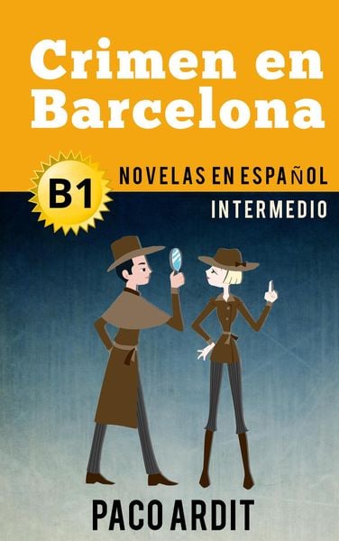 Produktbild: Crimen en Barcelona - Novelas en espa&ntilde;ol para intermedios (B1)