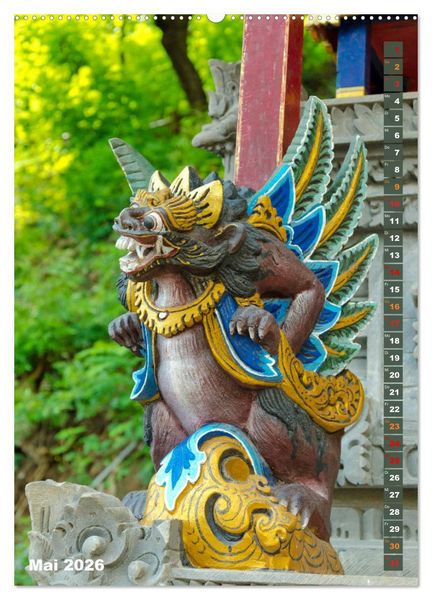 Produktbild: Exotisches Bali (Wandkalender 2026 DIN A2 hoch), CALVENDO Monatskalender