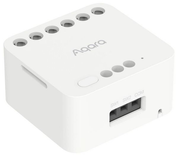 Produktbild: Aqara Funk-Schaltaktor DCM-K01 Wei&szlig; Apple HomeKit, Alexa, Google Home