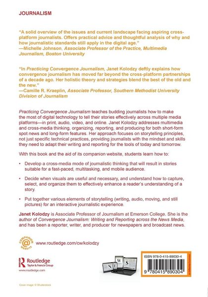 Produktbild: Practicing Convergence Journalism