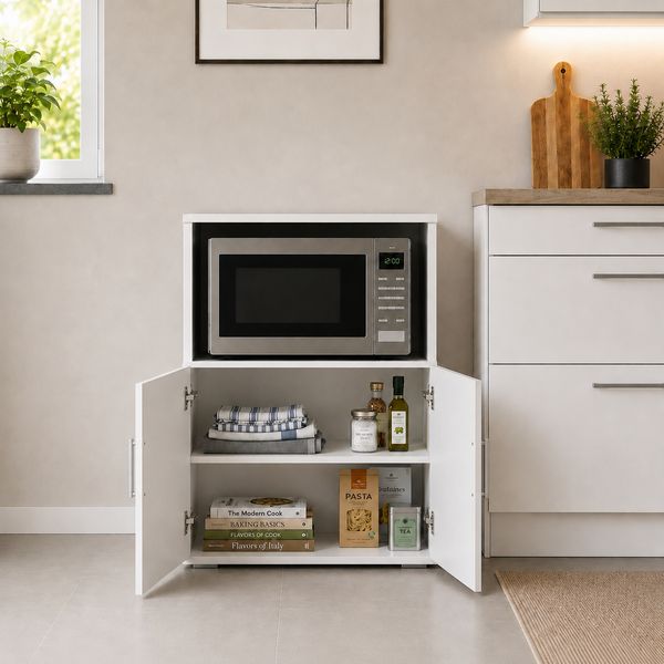 Produktbild: K&uuml;chenschrank Mikrolle 60 x 84 x 45 cm Miwelo