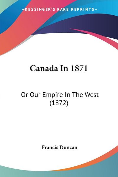 Produktbild: Canada In 1871
