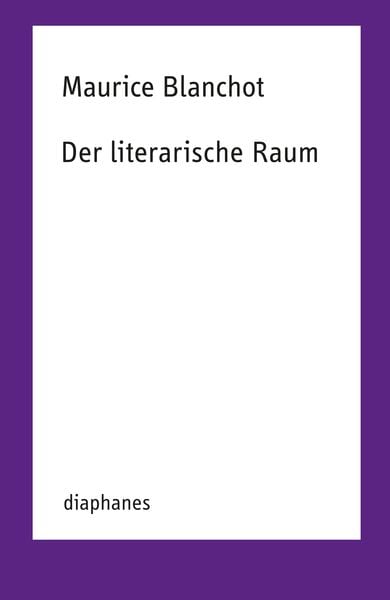 Produktbild: Der literarische Raum