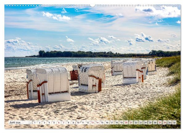 Produktbild: Faszination Schlei (hochwertiger Premium Wandkalender 2026 DIN A2 quer), Kunstdruck in Hochglanz