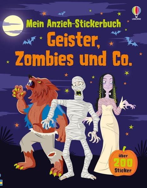 Produktbild: Mein Anzieh-Stickerbuch: Geister, Zombies und Co.