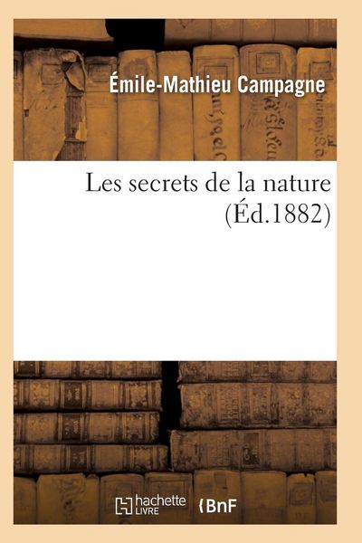 Produktbild: Les secrets de la nature