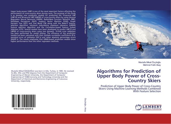 Produktbild: Algorithms for Prediction of Upper Body Power of Cross-Country Skiers