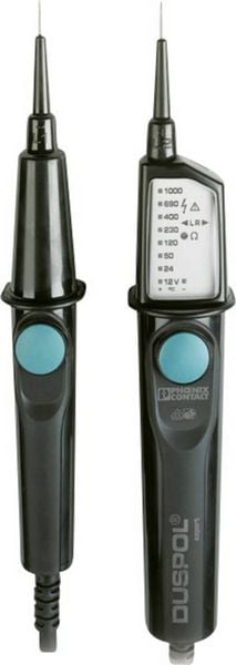 Produktbild: Phoenix Contact DUSPOL EXPERT Zweipoliger Spannungspr&uuml;fer CAT III 1000 V, CAT IV 600 V Akustik, LED, Vibration