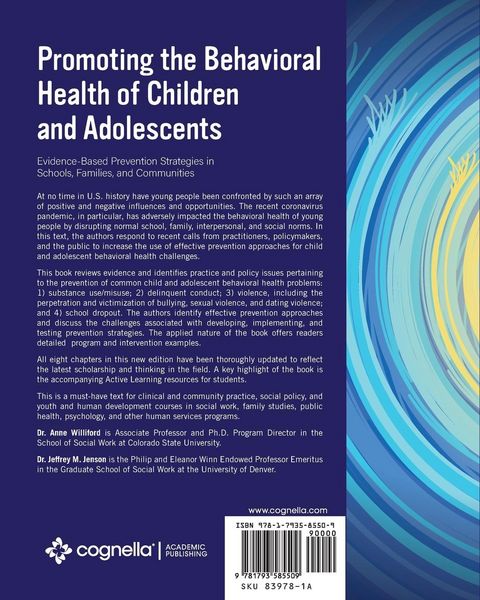 Produktbild: Promoting the Behavioral Health of Children and Adolescents
