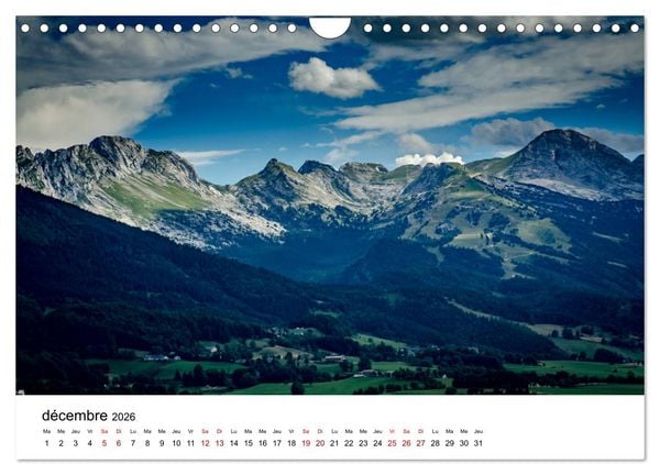 Produktbild: Les chemins du Vercors (Calendrier mural 2026 DIN A4 vertical), CALVENDO calendrier mensuel