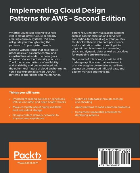 Produktbild: Implementing Cloud Design Patterns for AWS