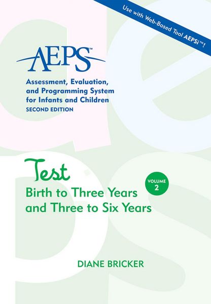 Produktbild: AEPS Test Birth to Three Years and Three to Six Years