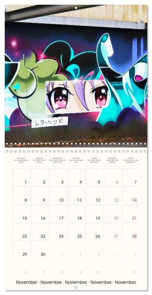 Produktbild: Street art - Walls of Imagination (Wall Calendar 2027 12 &times; 12 Inch) CALVENDO 12 Month Wall Calendar