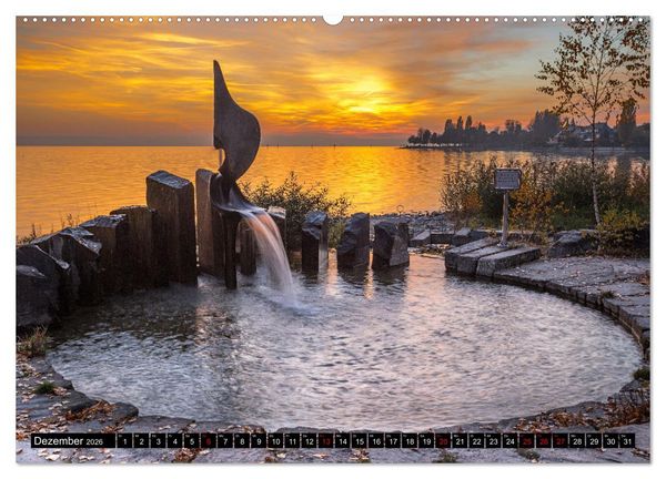 Produktbild: Herbst rund um den Bodensee (Wandkalender 2026 DIN A2 quer), CALVENDO Monatskalender