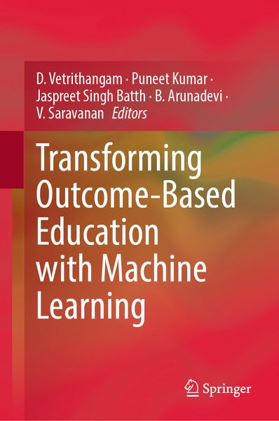 Produktbild: Transforming Outcome-Based Education with Machine Learning