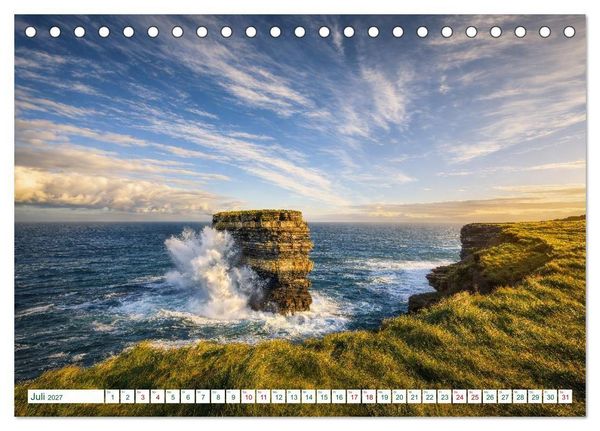 Produktbild: Irlands wilde Magie &ndash; Entlang der Westk&uuml;ste (Tischkalender 2027 DIN A5 quer), CALVENDO Monatskalender