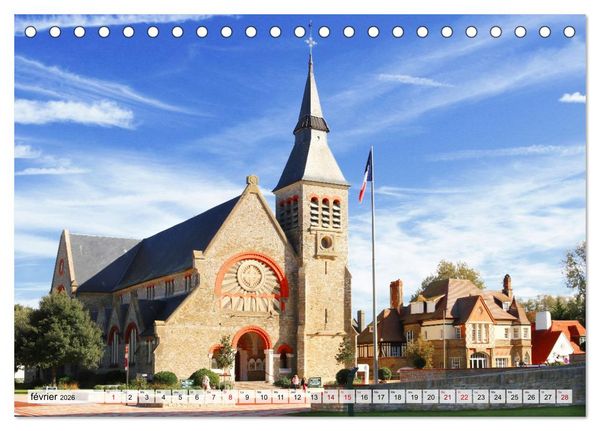 Produktbild: Le Touquet-Paris-Plage - Perle de la c&ocirc;te d'Opale (Calendrier de bureau 2026 DIN A5 vertical), CALVENDO calendrier mensuel