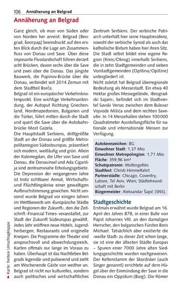 Produktbild: TRESCHER Reiseführer Serbien