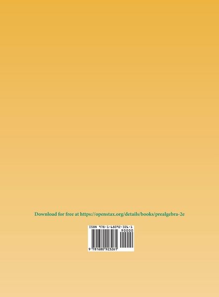 Produktbild: Prealgebra 2e