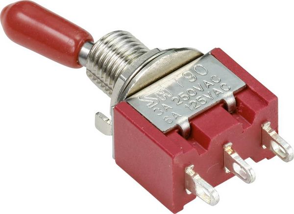 Produktbild: TRU COMPONENTS TC-9353980 Wippschalter 250 V/AC 3A 1 x Ein/Ein rastend 1St.