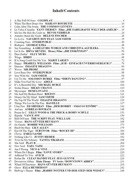Produktbild: Piano gef&auml;llt mir! 50 Chart & Film Hits - Band 4 mit MP3 CD