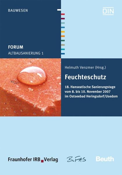 Produktbild: Forum Altbausanierung 1. Feuchteschutz