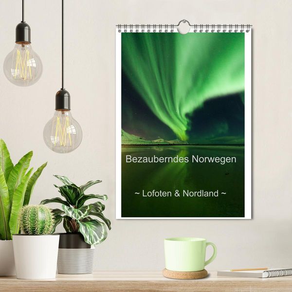 Produktbild: Bezauberndes Norwegen ~ Lofoten & Nordland ~ (Wandkalender 2026 DIN A4 hoch), CALVENDO Monatskalender