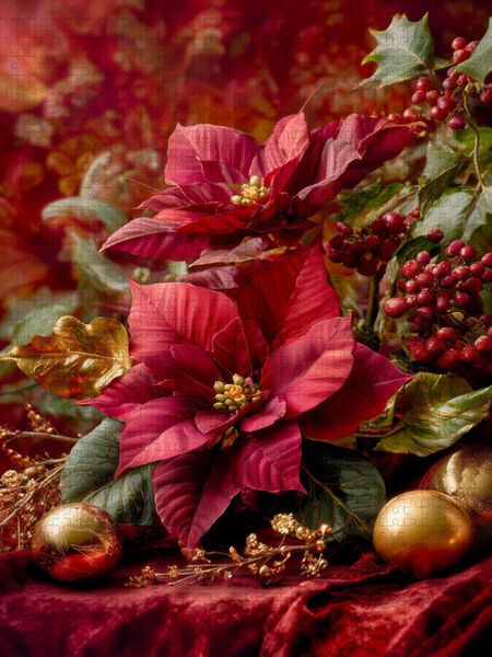 Produktbild: CALVENDO Puzzle Barocke Weihnacht - strahlend wie ein goldener Atemzug | 1000 Teile Lege-Gr&ouml;&szlig;e 64x48cm Foto-Puzzle f&uuml;r gl&uuml;ckliche Stunden