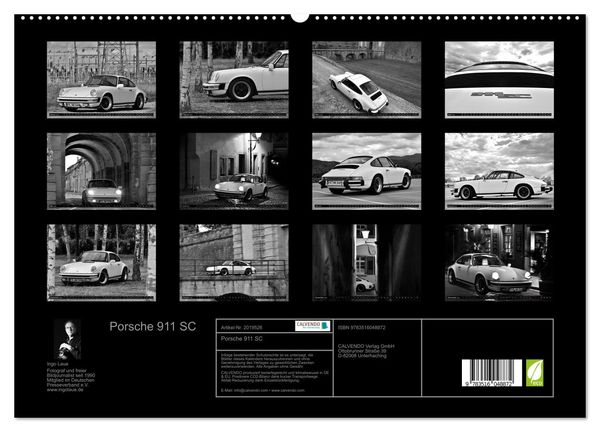 Produktbild: Porsche 911 SC (hochwertiger Premium Wandkalender 2026 DIN A2 quer), Kunstdruck in Hochglanz