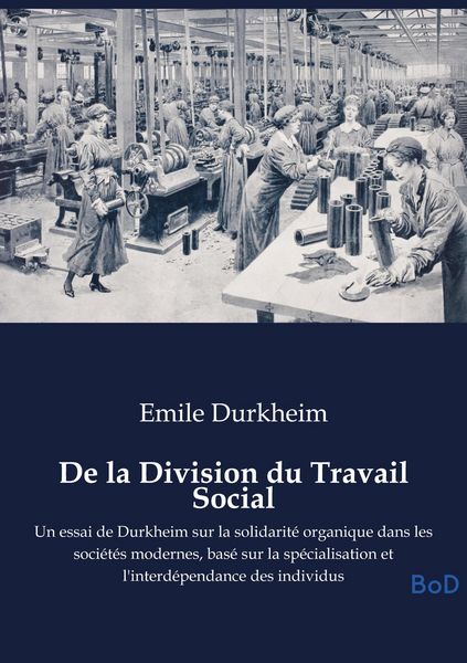 Produktbild: De la Division du Travail Social
